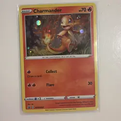 Charmander SWSH092 SWSH Promo Holo English 2021 Basic 70 HP Pokemon TCG - Image 1