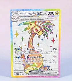 Pokemon Alolan Exeggutor Ex #225/191: SV Surging Sparks (Read Description) 🔥 - Image 1
