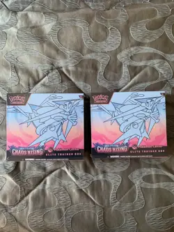 Pokemon TCG Chaos Rising Pokemon Center ETB X2 - FAST SHIPPING ✅🚚💨📦 - Image 1