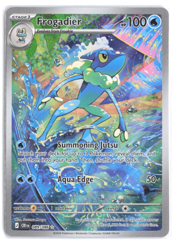 Frogadier 089/086 Pokemon TCG Chaos Rising - Image 1