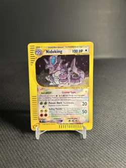 Pokemon TCG Nidoking 150/147 Aquapolis Holo MP - Image 1