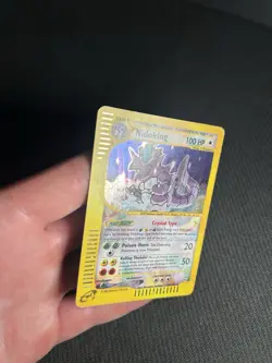 Pokemon TCG Nidoking 150/147 Aquapolis Holo MP - Image 4
