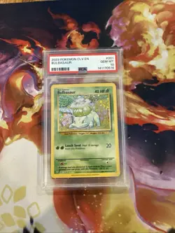 2023 Pokemon CLV EN Classic #001 Bulbasaur PSA 10 GEM MINT - Image 1
