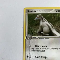 NM/EX Linoone - Non-Holo #34 Emerald Pokemon TCG - Image 3