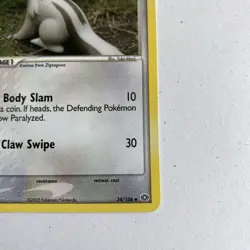 NM/EX Linoone - Non-Holo #34 Emerald Pokemon TCG - Image 5