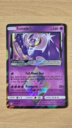 Pokemon TCG SunMoon Ultra Prism Team Up Prism Star Bundle Cyrus Lunala Labyrinth - Image 3