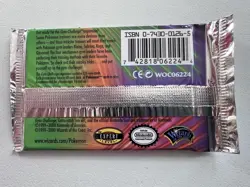 2000 WOTC FACTORY SEALED Pokemon Gym Challenge Unlimited Booster Pack BLAINE - Image 2