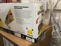 Pokemon TCG Celebrations Pikachu VMAX Premium Figure Collection Box Sealed - Image 3