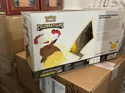 Pokemon TCG Celebrations Pikachu VMAX Premium Figure Collection Box Sealed - Image 4