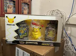 Pokemon TCG Celebrations Pikachu VMAX Premium Figure Collection Box Sealed - Image 5