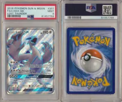 Lugia GX - 207/214 - PSA 9 MINT - Full Art (Lost Thunder) 7759 Pokemon Sun - Image 1