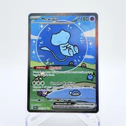 2024 Pokemon Paldean Fates Mew ex 232/091 Bubble Mew SIR - Image 1