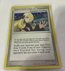 Cynthia's Feelings 131/146 | Cosmos Holo | Pokemon Legends Awakened | LP - Image 2