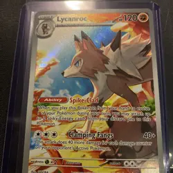 Pokemon Journey Together, Lycanroc, Holo Rare, NM/M, No Scratches! - Image 3