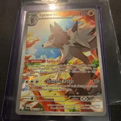 Pokemon Journey Together, Lycanroc, Holo Rare, NM/M, No Scratches! - Image 4