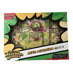 Pokemon Ascended Heroes Factory Sealed Mega Meganium Ex Box - Image 1