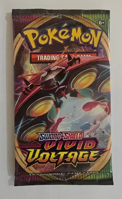 ✨ Pokemon Sword & Shield Vivid Voltage Booster Pack – Factory Sealed ✨ - Image 4