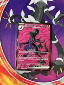 Pokemon TCG Perfect Order Salazzle ex Full Art Ultra Rare 101/088 - Image 1
