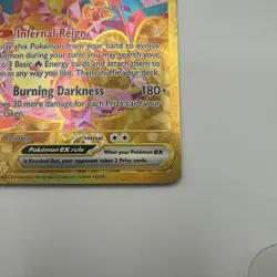 Charizard ex - 228/197 Obsidian Flames Gold Pokemon - SCRATCH - Image 4