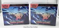 2026 Pokemon Chaos Rising ETB Elite Trainer Box NEW SEALED IN HAND - Image 1