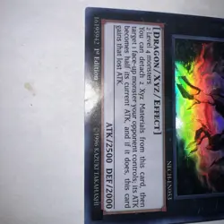 Dark Rebellion Xyz Dragon (Ghost Rare)NECH-EN053 The New Challengers 1st Edition - Image 3
