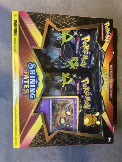 Pokemon Shining Fates Dedenne Mad Party Pin Collection Sealed Box - Image 1