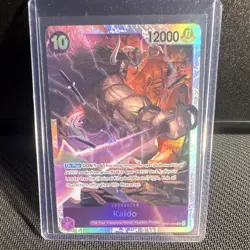 Bandai One Piece CCG Kaido OP01-094 Romance Dawn SR Alt Art Holo 12000 10 ENG - Image 1