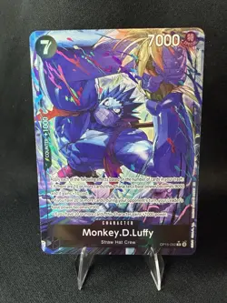 One Piece Monkey.D.Luffy OP15-092 SPECIAL Rare Foil Alt Art 7000 C7 - Image 1