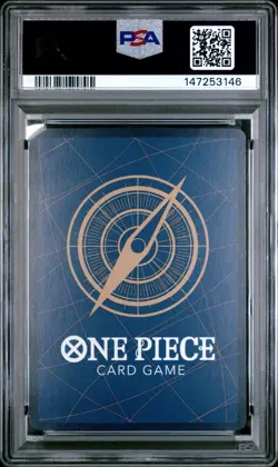 2024 ONE PIECE OP06-WINGS OF THE CAPTAIN #007 ALTERNATE ART SHANKS PSA 10 - Image 2