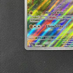 Pokemon TCG Sudowoodo Holo Card Paldea Evolved 219/193 PRINT LINE - Image 4