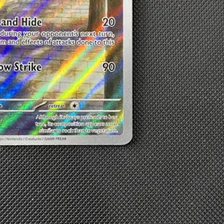 Pokemon TCG Sudowoodo Holo Card Paldea Evolved 219/193 PRINT LINE - Image 5