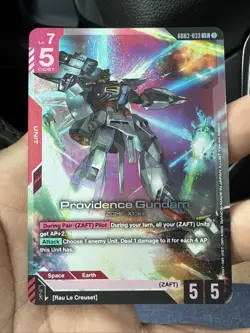 Providence Gundam - GD03-033 LR Gundam Card Game - Near Mint/Mint - Image 1