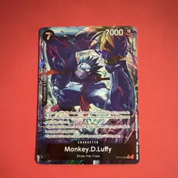 Bandai One Piece CCG Monkey.D.Luffy OP15-092 Special Holo 7000 Power Card - Image 1