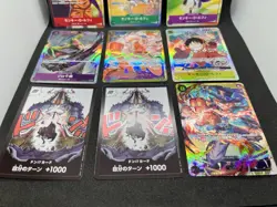 One Piece Card Game Japanese SEC Promo Error Card Lot Luffy Zoro Gear 5 - Image 4