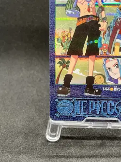 One Piece Visual Adventure Card No.144 Ace appears JAPAN Vintage Holo - Image 4