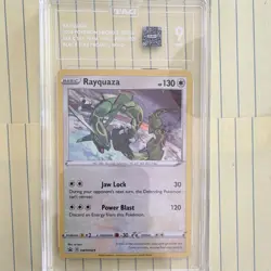 AGS 9 Rayquaza 2024 SWSH Promo Cards SWSH029 Promo Holo 130 HP - Image 1