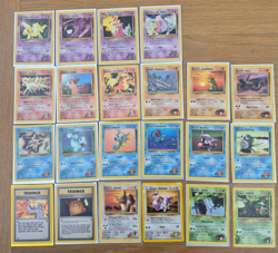 22 Gym Heroes/Challenge Unique Cards Bundle - No duplicates -Heavy Play HP WOTC - Image 1