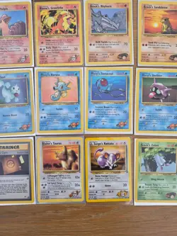 22 Gym Heroes/Challenge Unique Cards Bundle - No duplicates -Heavy Play HP WOTC - Image 5