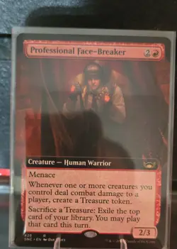 Professional Face-Breaker (Extended Art) Streets of New Capenna Regular - Image 1