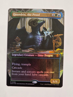 Quandrix, the Proof - M0286 Foil (Borderless) - Secrets of Strixhaven - MTG - NM - Image 1