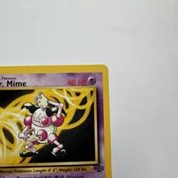 Mr. Mime 22/64 1st Edition Jungle Non-Holo Rare Pokemon TCG WOTC Vintage 1999 - Image 4