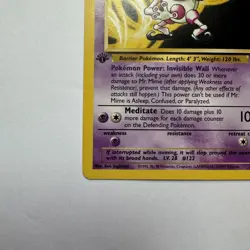 Mr. Mime 22/64 1st Edition Jungle Non-Holo Rare Pokemon TCG WOTC Vintage 1999 - Image 5