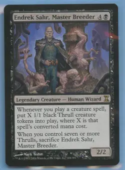 MTG: Time Spiral: Endrek Sahr, Master Breeder - Image 1
