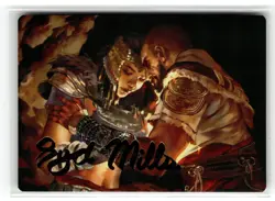 MAGIC Art Series: Assassin's Creed #11 Cathartic Reunion Gold-Stamped Sign.VO4 - Image 1