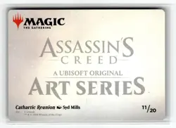 MAGIC Art Series: Assassin's Creed #11 Cathartic Reunion Gold-Stamped Sign.VO4 - Image 2