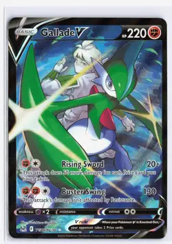 Pokemon TCG Gallade V TG19/TG30 LOR Lost Origin Trainer Gallery NM - Image 1