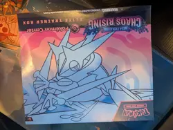 Pokemon Center Chaos Rising ETB and Booster Box - Image 2