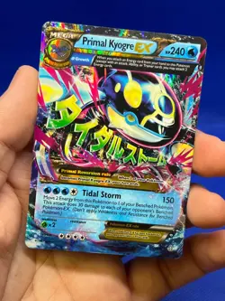 Pokemon XY Primal Clash Primal Kyogre EX Alpha 55/160 Ultra Rare MP - Image 2