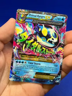 Pokemon XY Primal Clash Primal Kyogre EX Alpha 55/160 Ultra Rare MP - Image 3