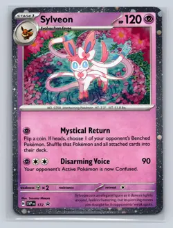 Sylveon (Cosmos Holo) 172 Holo Promo Scarlet & Violet Promo Pokemon NM - Image 1